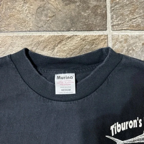 Vintage Tiburon’s Pangas Shirt Pocket Tee Size Large - Picture 4 of 8